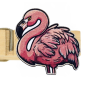 Preview: "Glubbal Flamingo - Personalisiertes Glupperl aus Bayern"